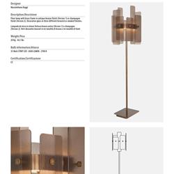 灯饰设计 Sicis Home 2018年欧美室内灯饰设计图片杂志