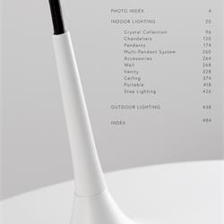 灯饰设计 2019年最新欧美现代前卫灯具设计目录KUZCO