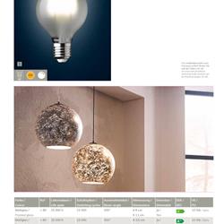 灯饰设计 2019年欧美流行灯饰品牌Wofi 灯泡产品目录