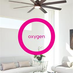灯饰设计 Oxygen 2019年欧美风扇灯走廊灯图片素材
