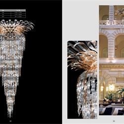 灯饰设计 Iris Cristal 2019年欧美大厅水晶蜡烛吊灯设计目录
