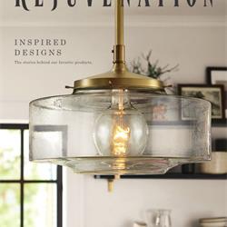 吊灯设计:Rejuvenation 2019年欧美简约灯饰设计杂志