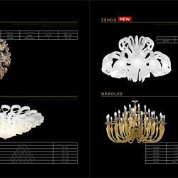 灯饰设计 Iris Cristal 2019年欧美玻璃弯管蜡烛吊灯设计目录