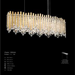 灯饰设计 Schonbek 2018年欧式水晶蜡烛灯饰设计