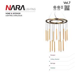 铝材吊灯设计:Nara 2019年欧美灯饰设计目录