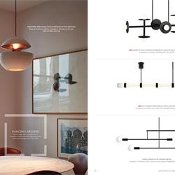 灯饰设计 Lumens 2019年欧美室内现代前卫吊灯设计
