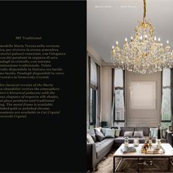 灯饰设计 MASIERO 2019年奢华大厅水晶蜡烛吊灯设计素材图片