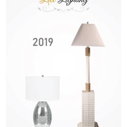 灯饰设计图:lux LIghting 2019年欧美家居台灯落地灯设计图册