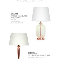 灯饰设计 lux LIghting 2019年欧美家居台灯落地灯设计图册