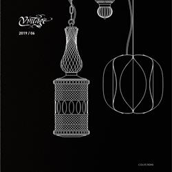 灯饰设计图:Vintage 国外现代创意玻璃灯饰2019年目录