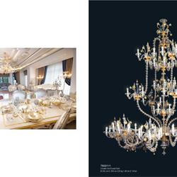 灯饰设计 2019年经典水晶玻璃灯具设计素材图片 ARTE DI MURANO