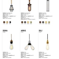 灯饰设计 Mullan 2019年欧美室内工业风灯具设计电子目录