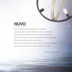 灯饰设计 Nuvo 2019年国外知名灯具品牌