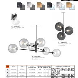 灯饰设计 DVI 2019年最新欧美室内灯具设计目录