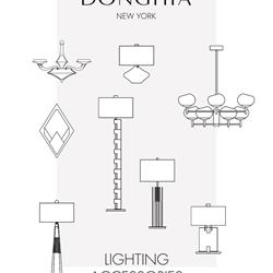 灯饰设计图:Donghia 2019年国外美式现代灯具设计