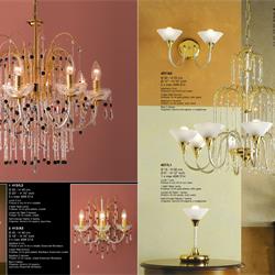 灯饰设计 Arredoluce  2019年欧美水晶蜡烛吊灯设计素材图片