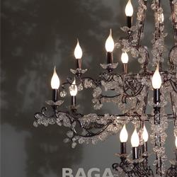 灯饰家具设计:意大利定制奢华水晶灯饰设计素材图片