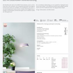 灯饰设计 OLIGO 2019年欧美简约灯具设计素材图片