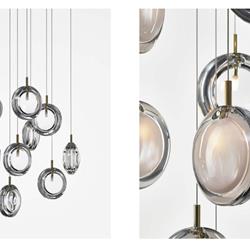 灯饰设计 Bomma 2019年欧欧美时尚创意玻璃吊灯设计素材
