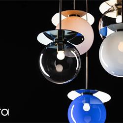 灯饰设计 Bomma 2019年欧欧美时尚创意玻璃吊灯设计素材