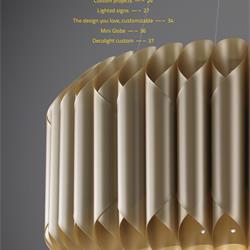 灯饰设计 linea zero 2020年意大利创意时尚吊灯设计画册