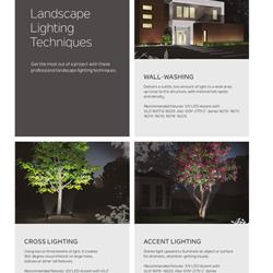 灯饰设计 Kichler 2020年最新美式户外灯具景观灯设计