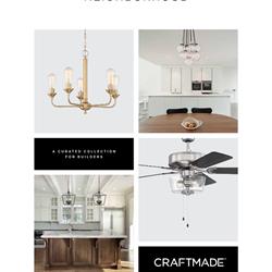灯具设计 Craftmade 2020年美式灯具设计电子目录