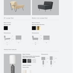 家具设计 GUBI 欧美办公家具品牌产品电子目录下载