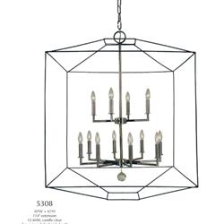 灯饰设计 Framburg 2020年欧美铁艺蜡烛灯设计