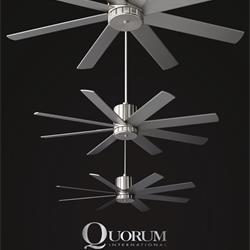 吊扇灯设计:Quorum 2020年最新吊扇灯风扇灯设计目录