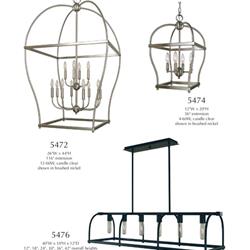 灯饰设计 Framburg 2020年美式铁艺蜡烛灯设计素材图片