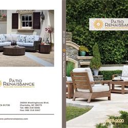 户外花园家具设计:Patio Renaissance 2020年欧美户外庭院家具设计