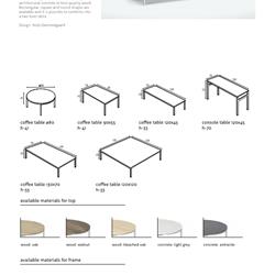 家具设计 SITS 2020年欧美家具咖啡桌设计素材图片