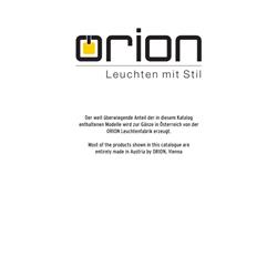 灯饰设计 Orion 2020年奥地利灯具设计电子目录