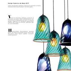 灯饰设计 Zafferano 2020年现代玻璃灯饰图册
