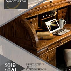 美式家具设计:EI 2020年美式实木办公家具及书橱素材图片