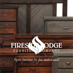 实木家具设计:Fireside Lodge 2020年美国纯手工实木家具素材图片