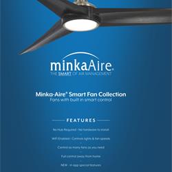 灯饰设计 Minka Aire 2020年欧美流行吊扇灯风扇灯设计