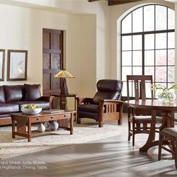 家具设计 Stickley 美式简约古典客厅家具设计素材图片