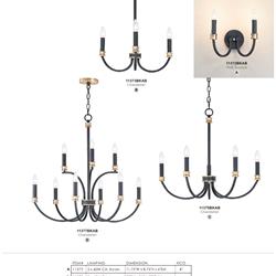 灯饰设计 Maxim 2020年最新美式灯具设计图片