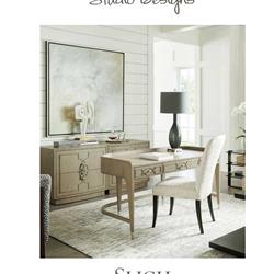 家用办公桌设计:Sligh 2020年家庭办公室书房家具设计素材图片