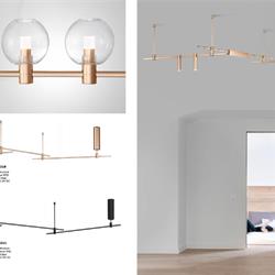 灯饰设计 Nova Luce 2020年欧美现代简约办公照明设计素材