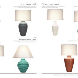 灯饰设计 Coronet 2020年欧美家居装饰台灯落地灯设计画册