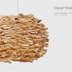 吸顶灯设计:craftmade 2020年欧美现代灯具设计素材图片