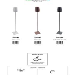 灯饰设计 zafferano 2020年欧美家居台灯设计素材图片。