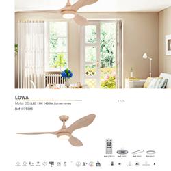 灯饰设计 Sulion 2020年欧美风扇灯设计素材图片电子目录