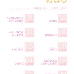 家具设计 Zuo 2020年欧美家居家具设计电子目录