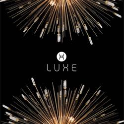 水晶玻璃吊灯设计:Luxe 2020年欧美水晶灯饰设计素材图片