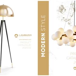 灯饰设计:Lambario 2021年欧美室内灯饰灯具设计目录