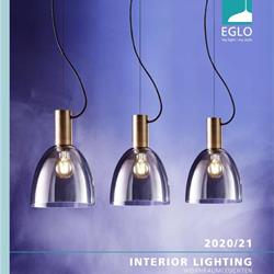 LED吸顶灯设计:Eglo 2020-2021年欧美现代灯饰设计素材目录